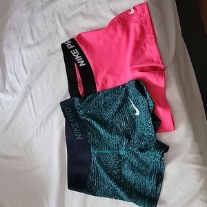 2 pairs of Workout shorts
